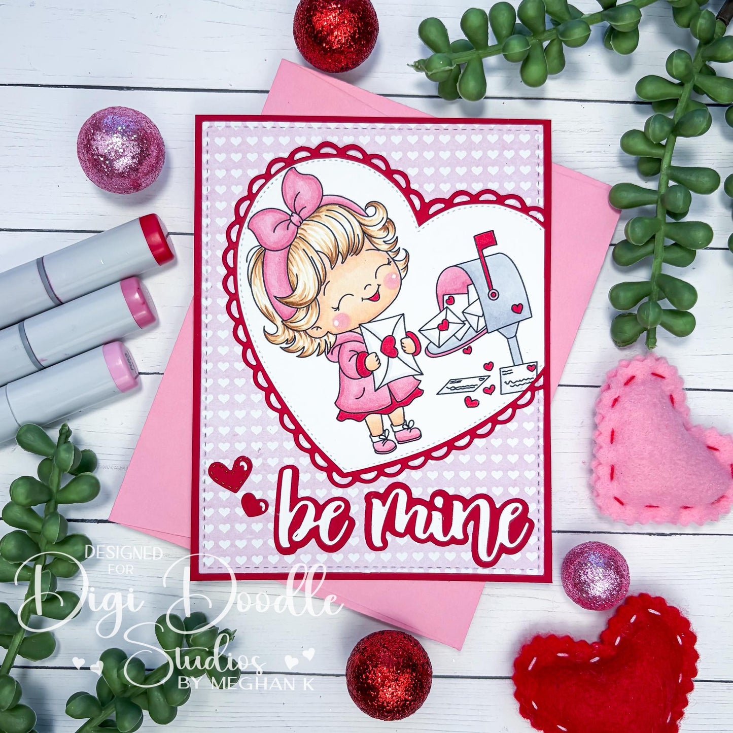 LuLu's Love Letters Digi Stamp Set