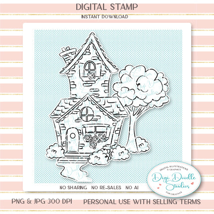 Our New Home Digi Stamp