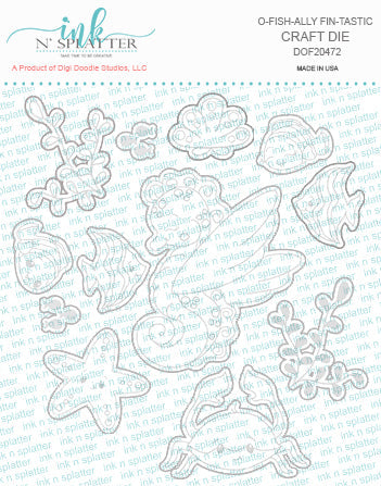 O-Fish-ally Fin-tastic Die Set