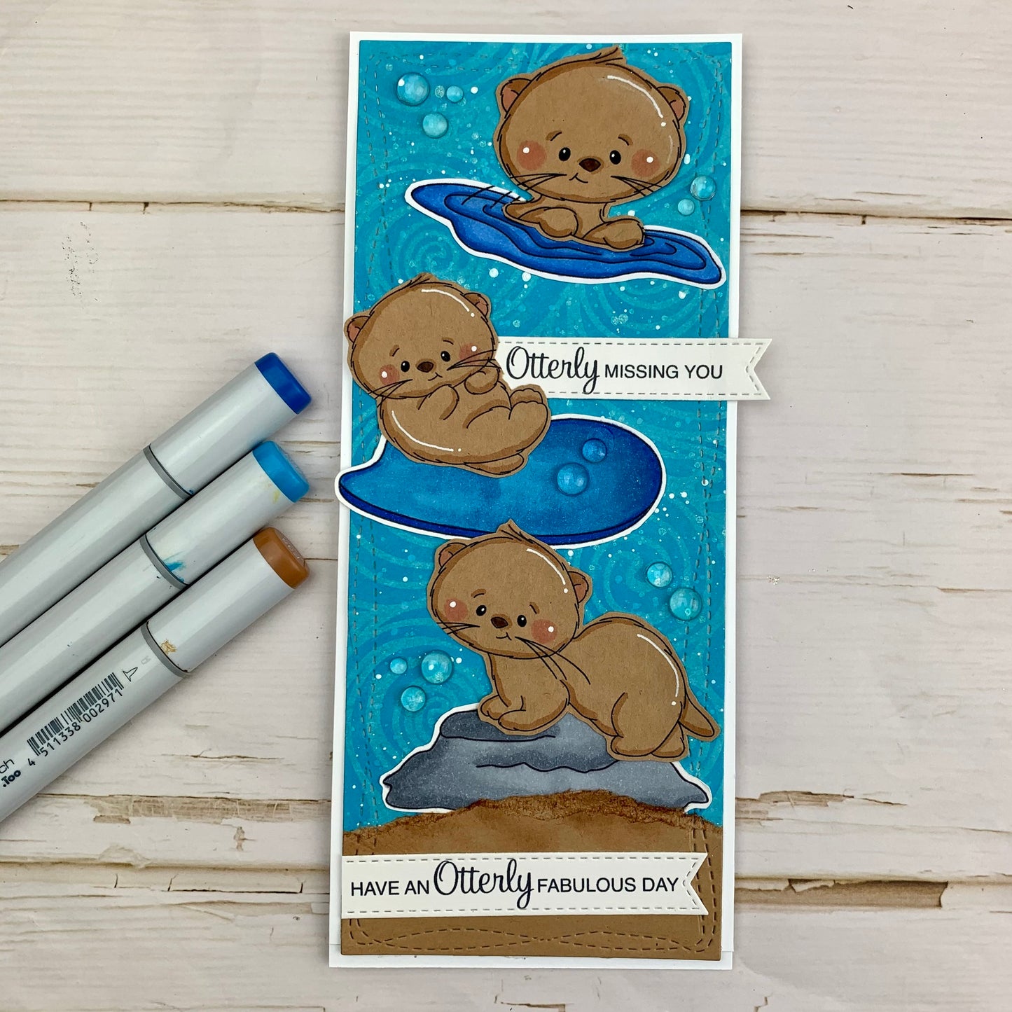 Otterly Love Stamp Set
