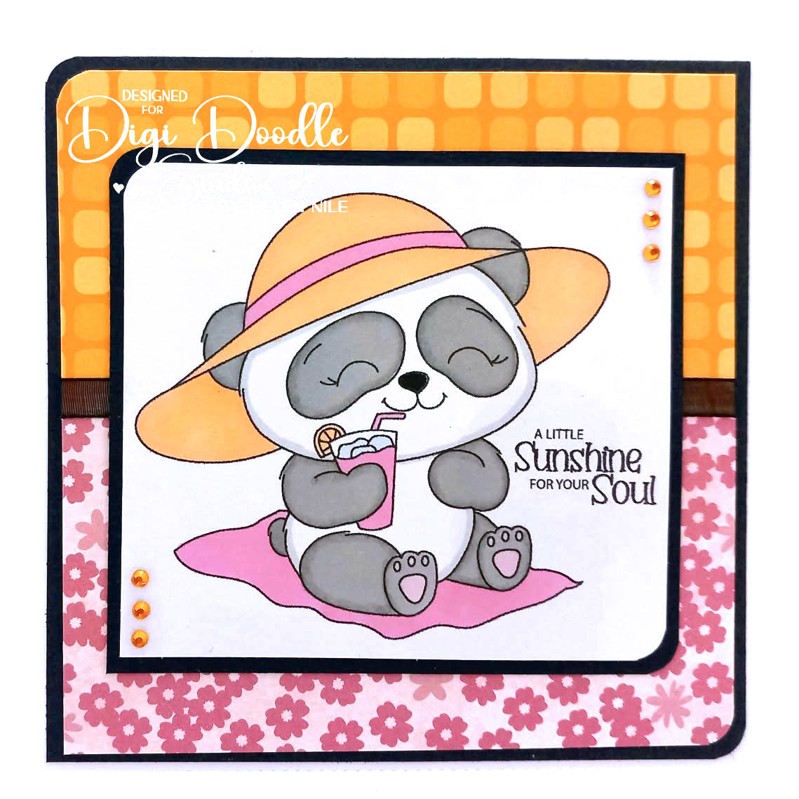 Bamboo Breezy Panda Digi Stamp