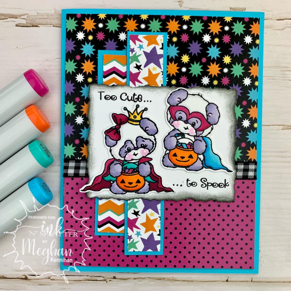 Halloween Pandas Die Set