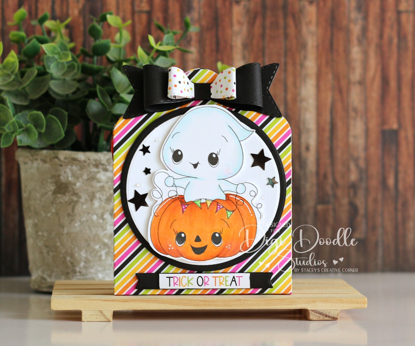 Pippa Pumpkin Phantom Digi Stamp