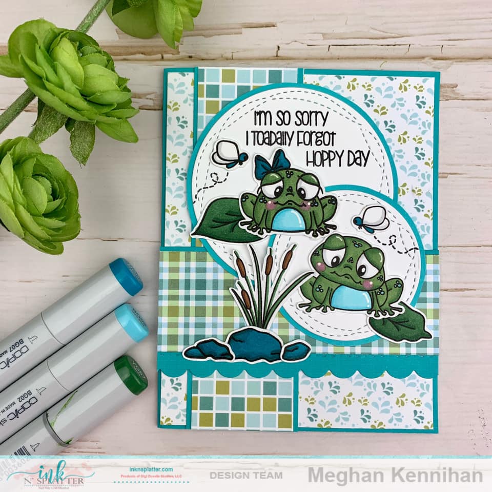 Pond Life Pairables Stamp Set