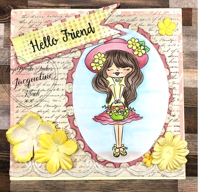 Primrose Digi Stamp