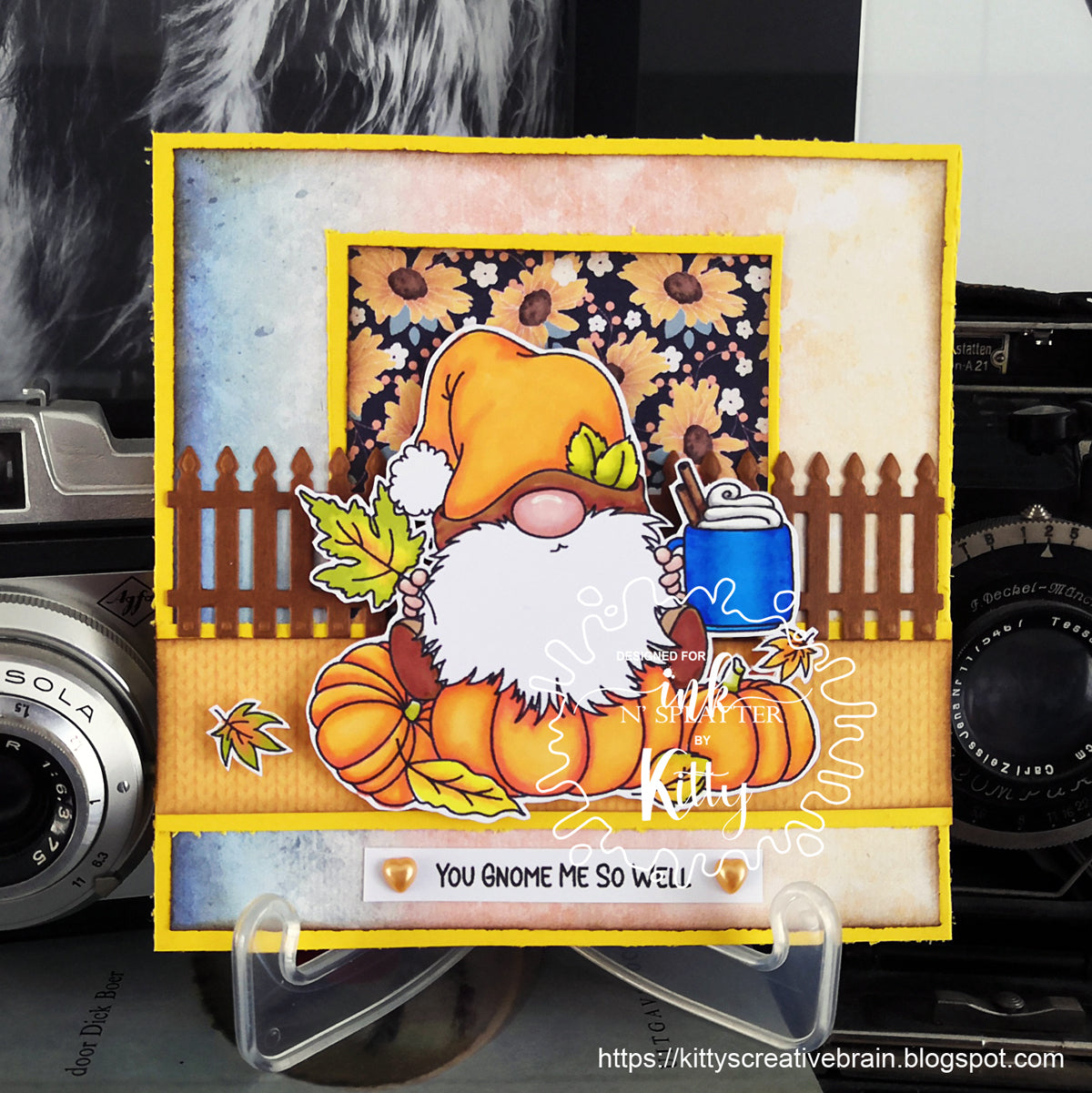 Pumpkin Spice Gnome Stamp Set