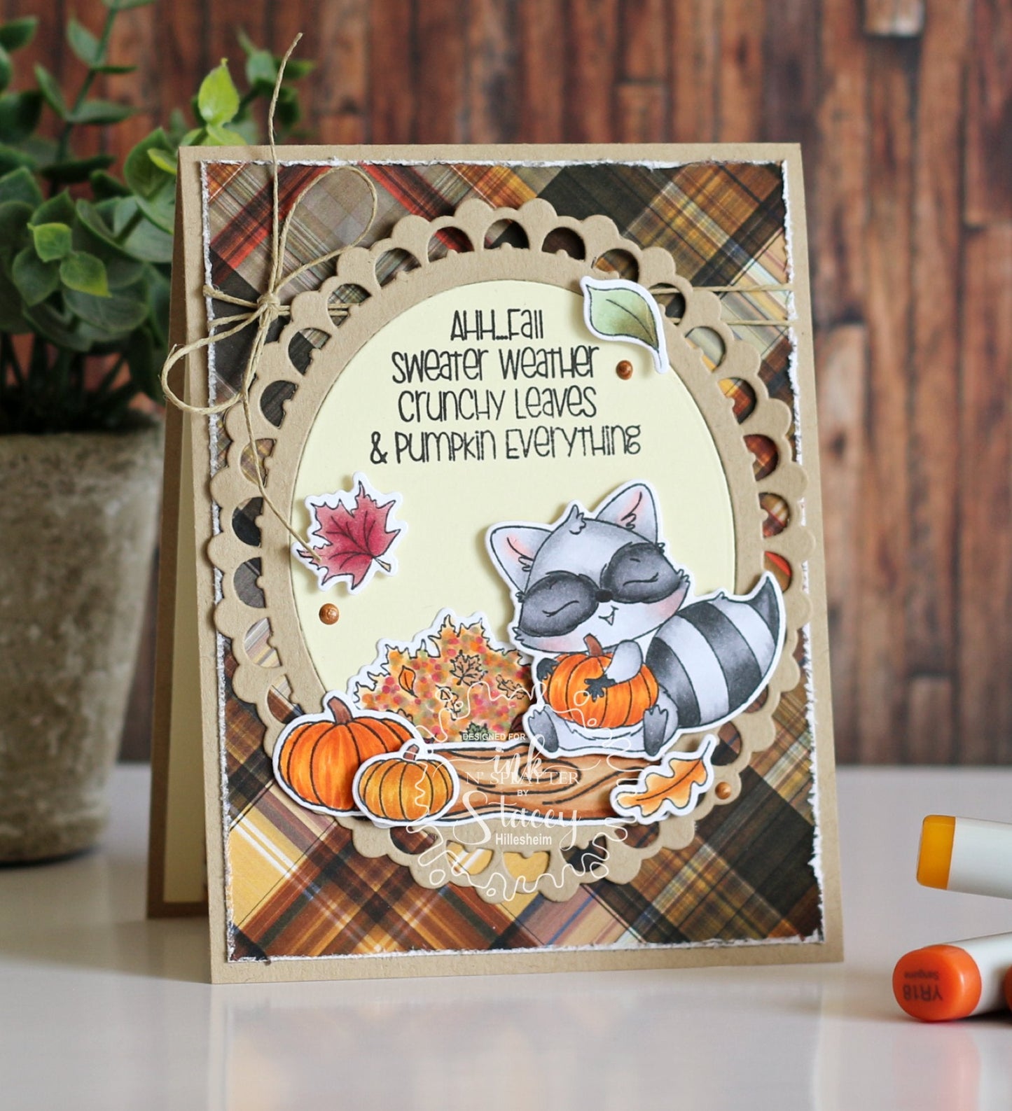 Fall Woodsy Critters Die Set