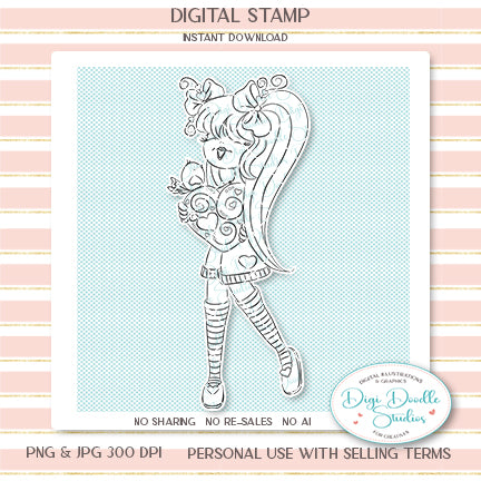 Seraphina Digi Stamp