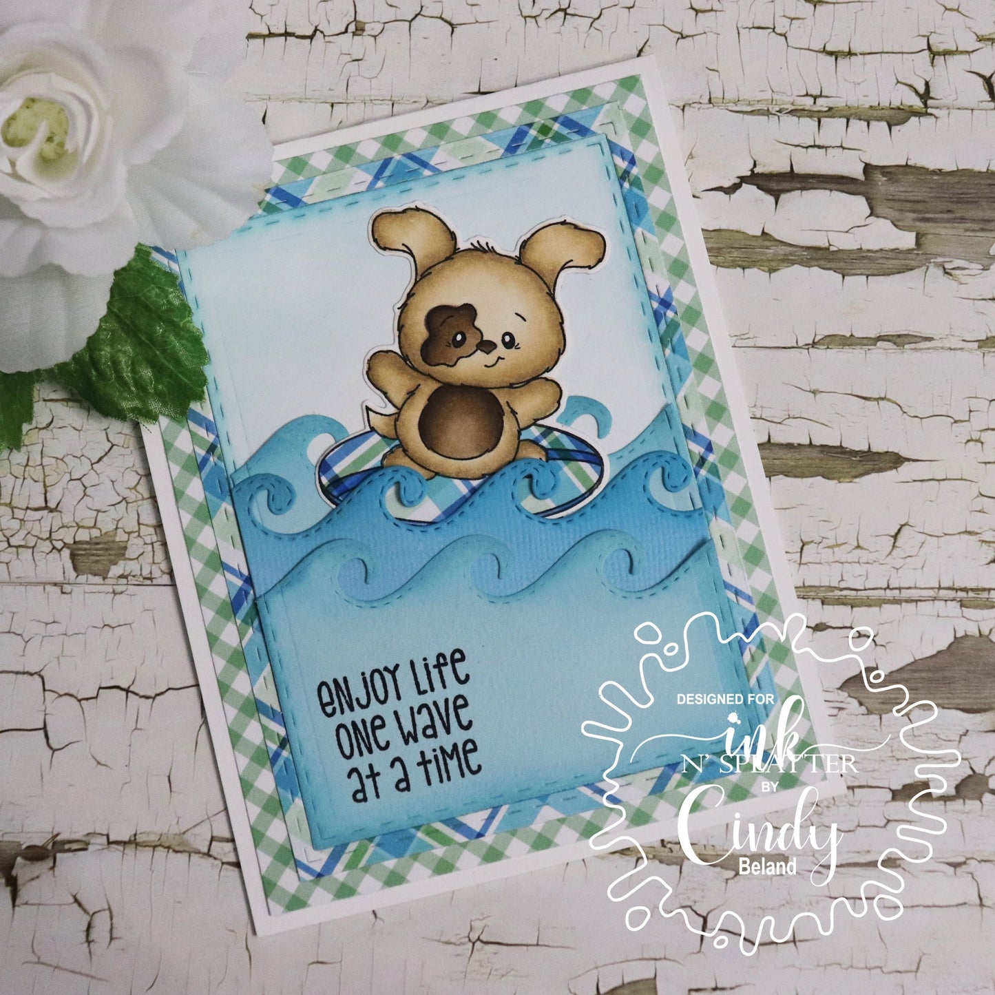 Sporty Summer Pups Stamp Set