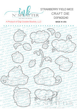 Strawberry Fields Mice Die Set