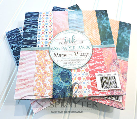 Summer Breeze 6x6 Paper Pad