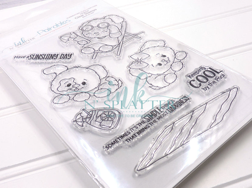 Summertime Pups Stamp Set
