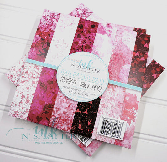 My Sweet Valentine Pattern Paper