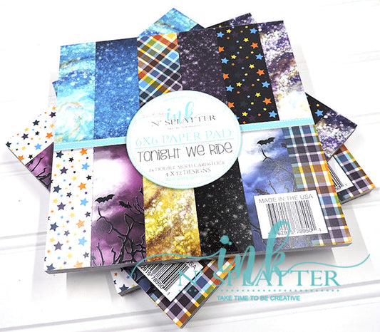Tonight We Ride 6x6 Pattern Paper Pad