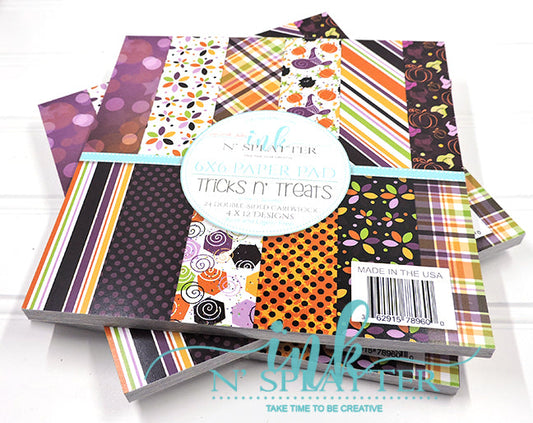 Tricks n' Treats 6x6 Pattern Paper Pad