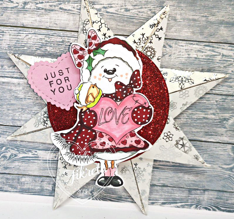 Twinkle Berry Love Digi Stamp