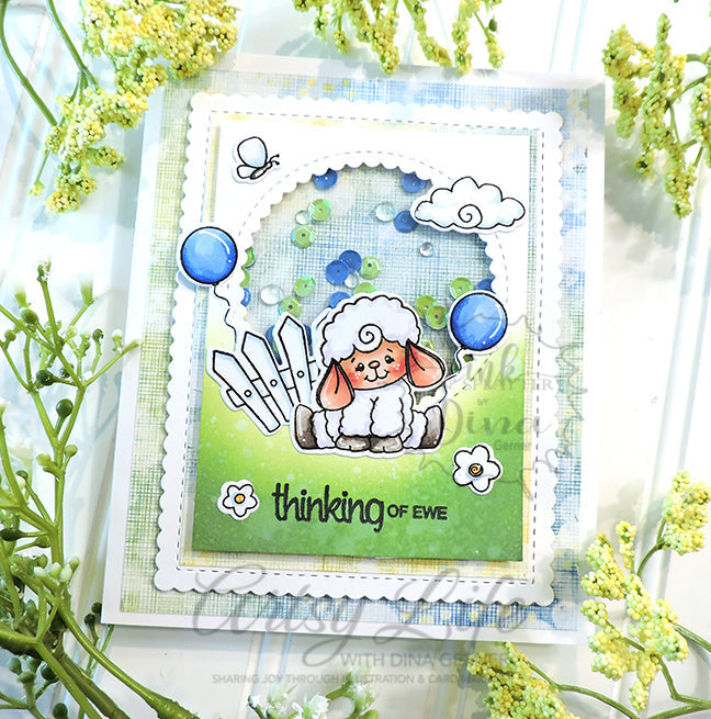 Wooly Lambs Pairables Stamp Set