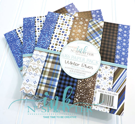 Winter Blues 6x6 Paper Pad