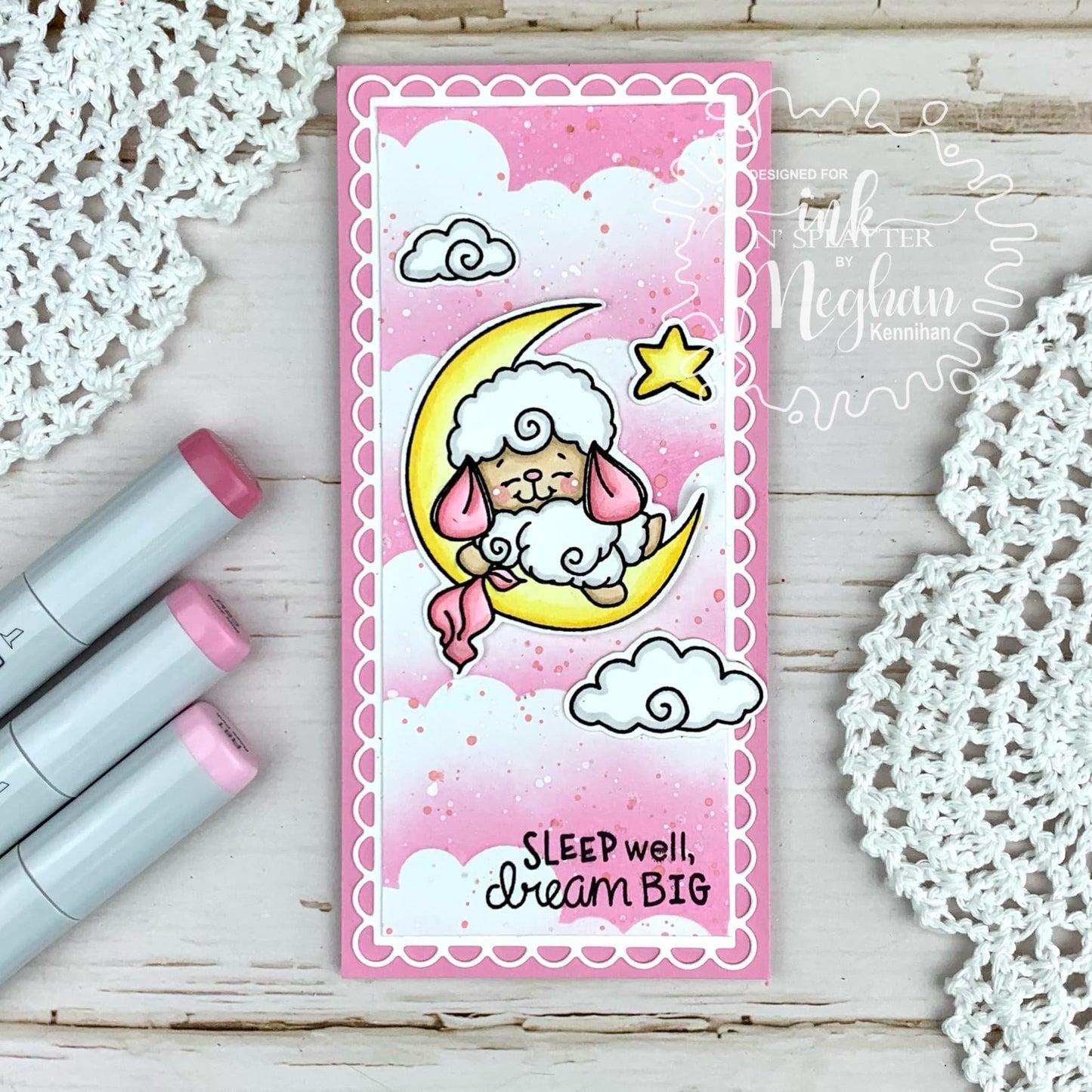Wooly Lambs Pairables Stamp Set