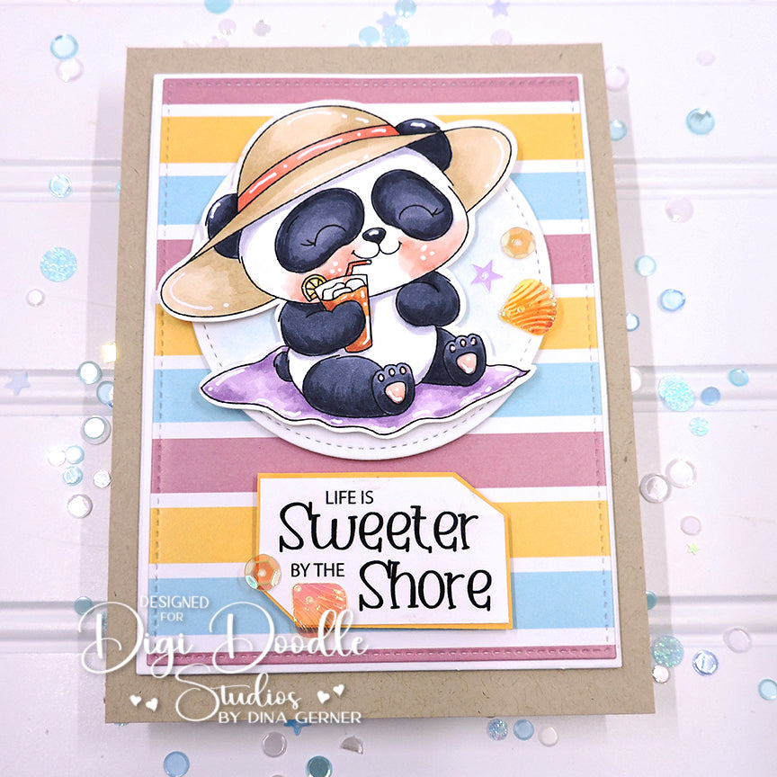 Bamboo Breezy Panda Digi Stamp