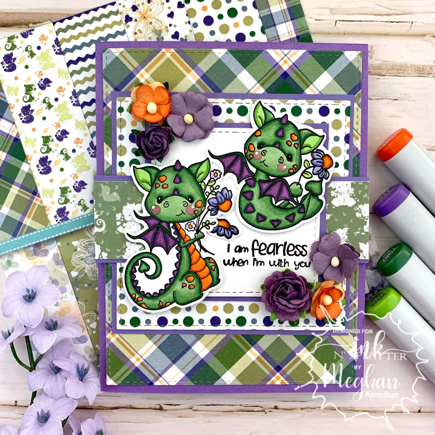 Clubby Dragons Stamp Set