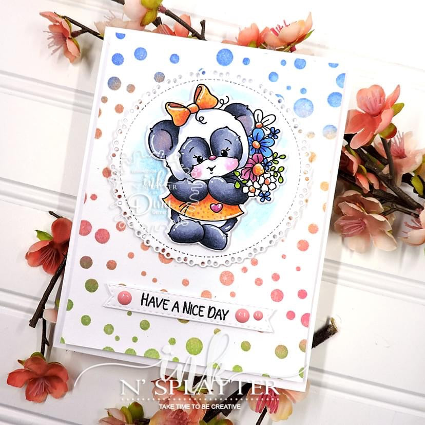 Lovable Pandas Stamp Set