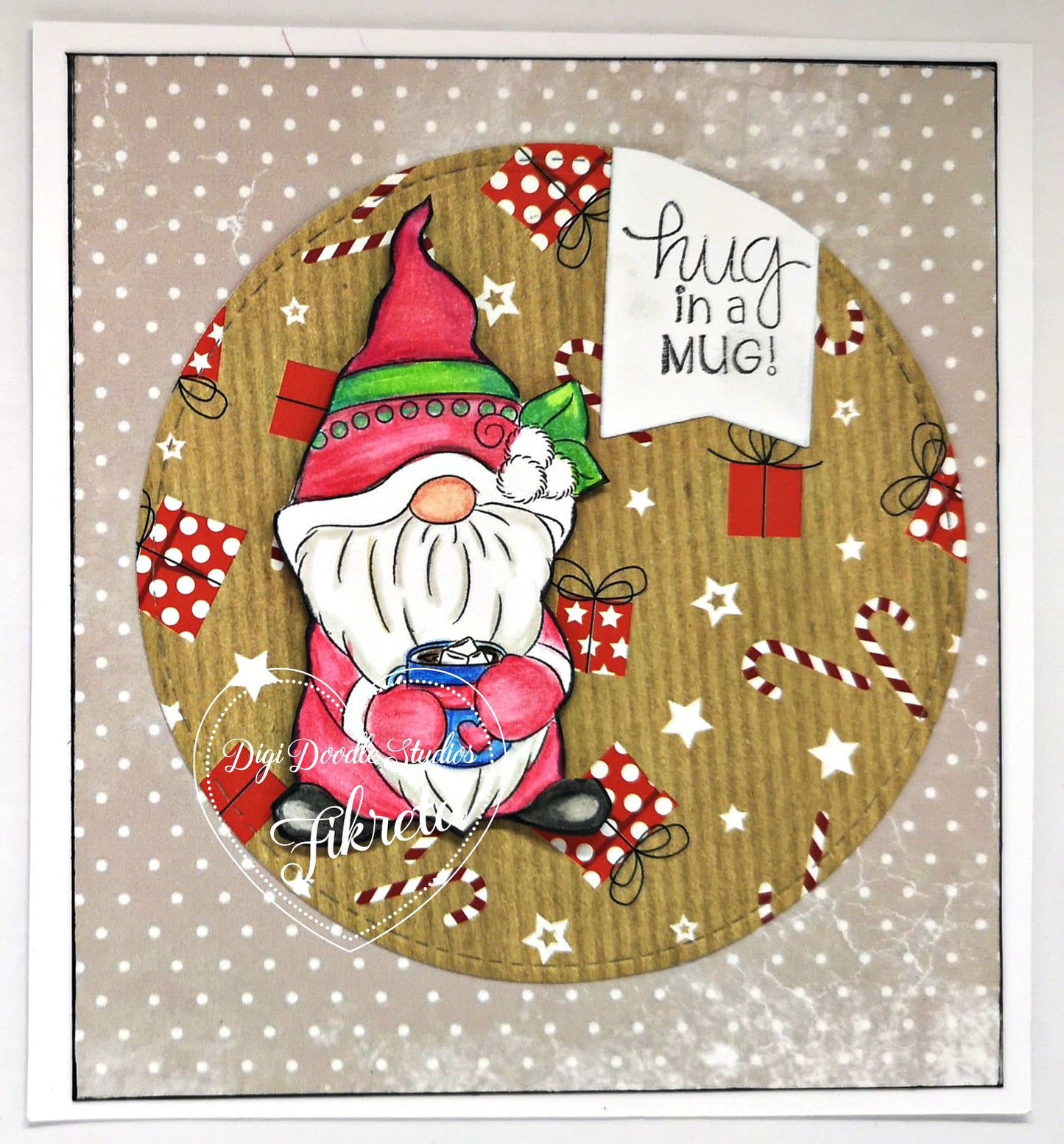 Antoni Coffee Gnomie Digi Stamp