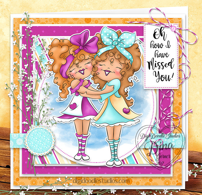 Anaya & Shanaya Digi Stamp