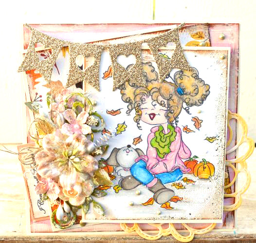 Autumn Day Digi Stamp