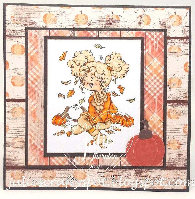 Autumn Day Digi Stamp