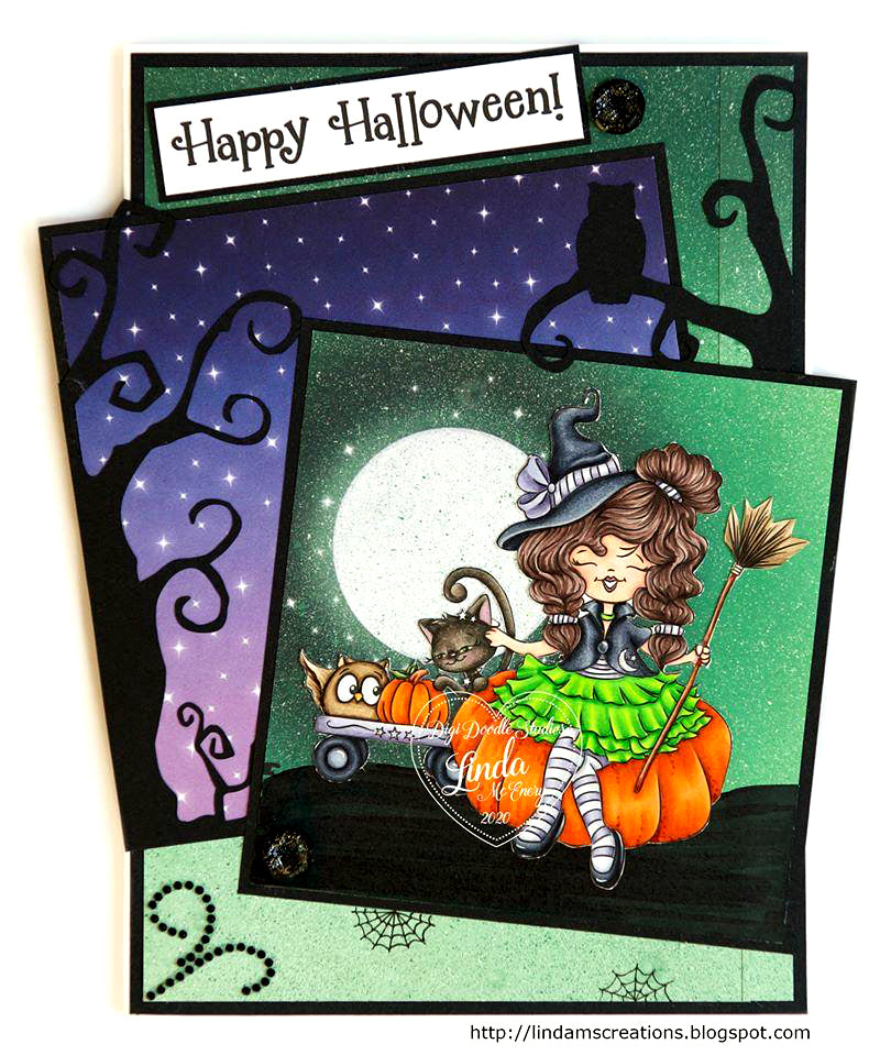 Buffy n Friends Halloween Digi Stamp