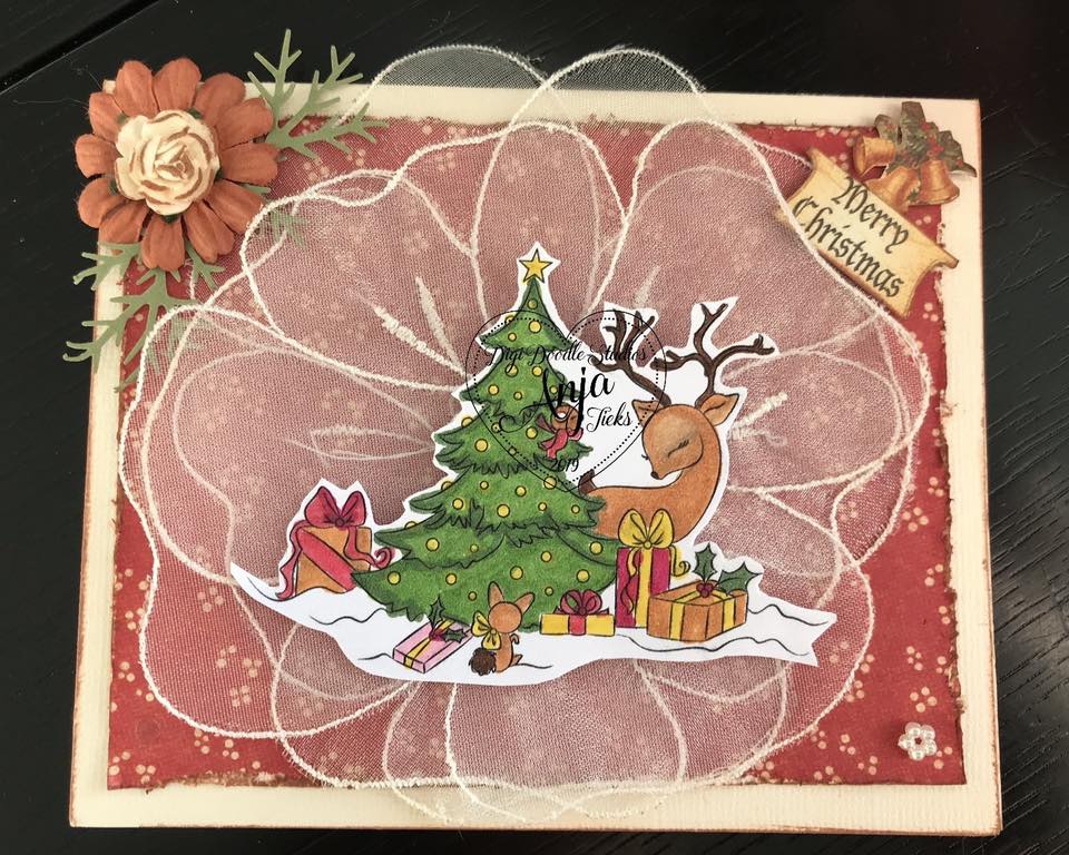 Christmas Morning Digi Stamp