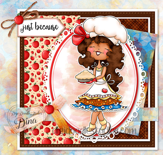 Chef Cinnamon Digi Stamp