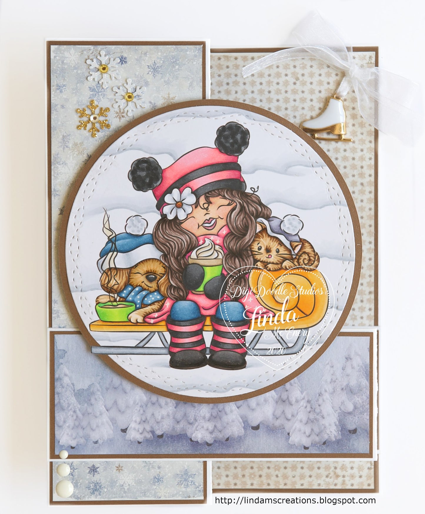 Crystal Snow Digi Stamp