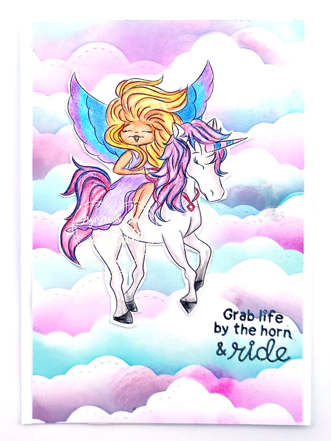 Eden Light Fairy Digi Stamp