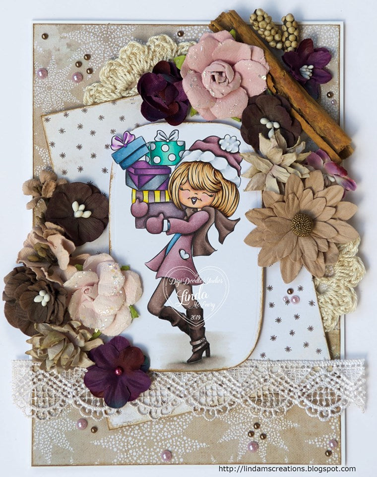 Bringing Gifts Digi Stamp