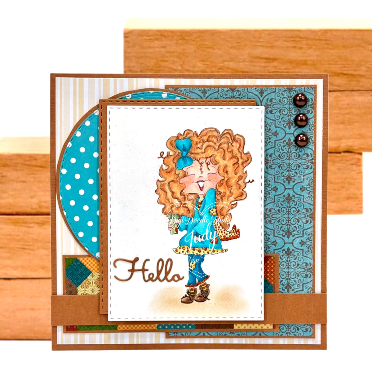 Ginger Digi Stamp