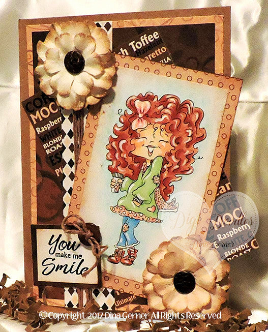 Ginger Digi Stamp