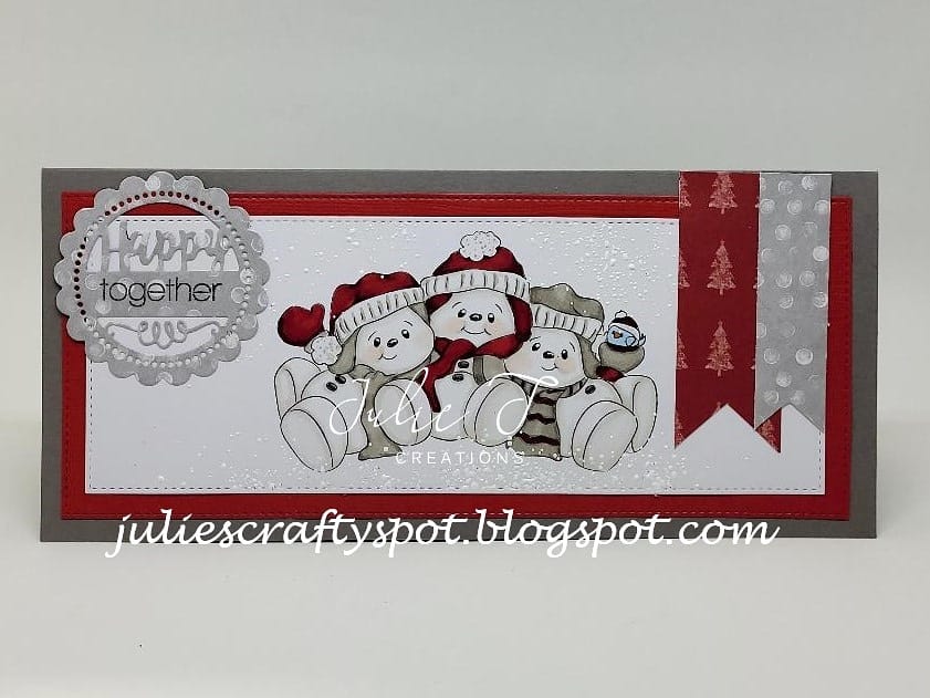 Holly Jolly & Gliss Snowmen Digi Stamp