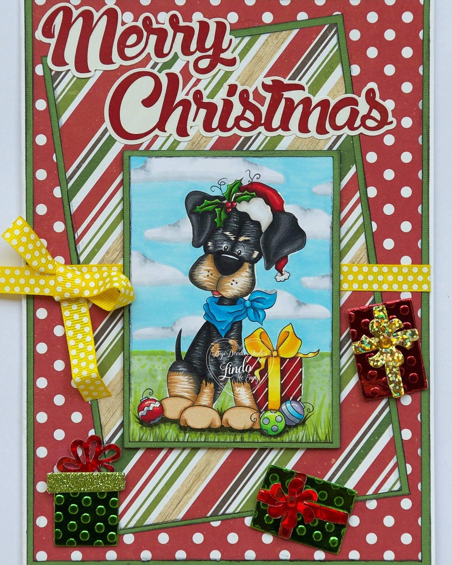 Midnight Prancer Digi Stamp