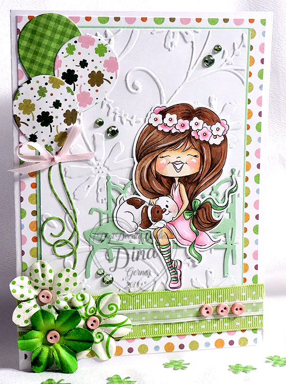 Kenzie & Kona Lap Dog Digi Stamp