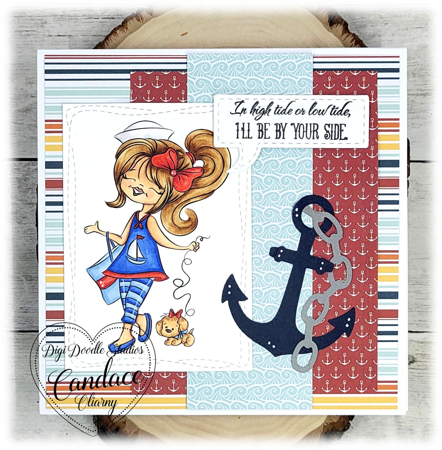 Laine and Sandy Digi Stamp