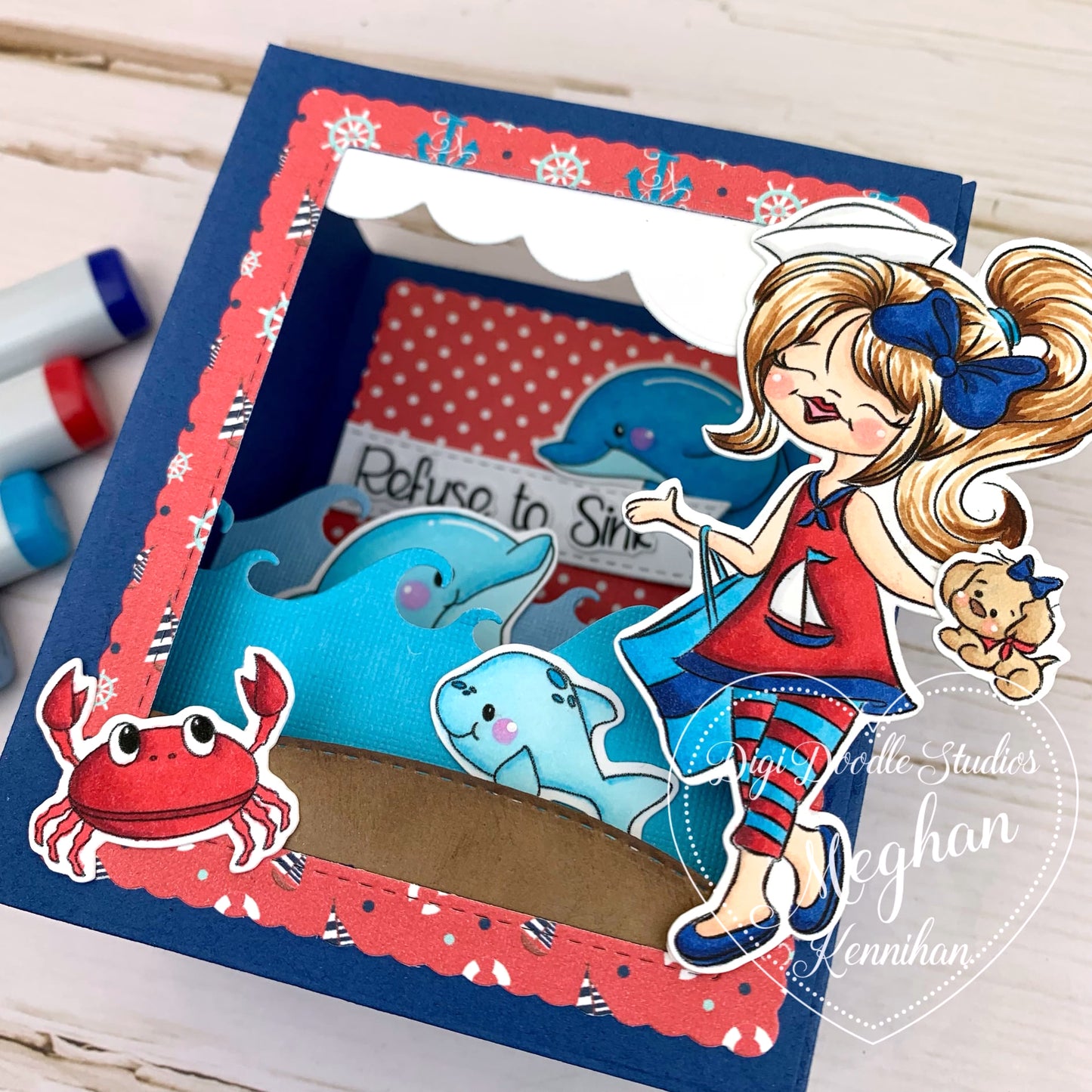 Laine and Sandy Digi Stamp
