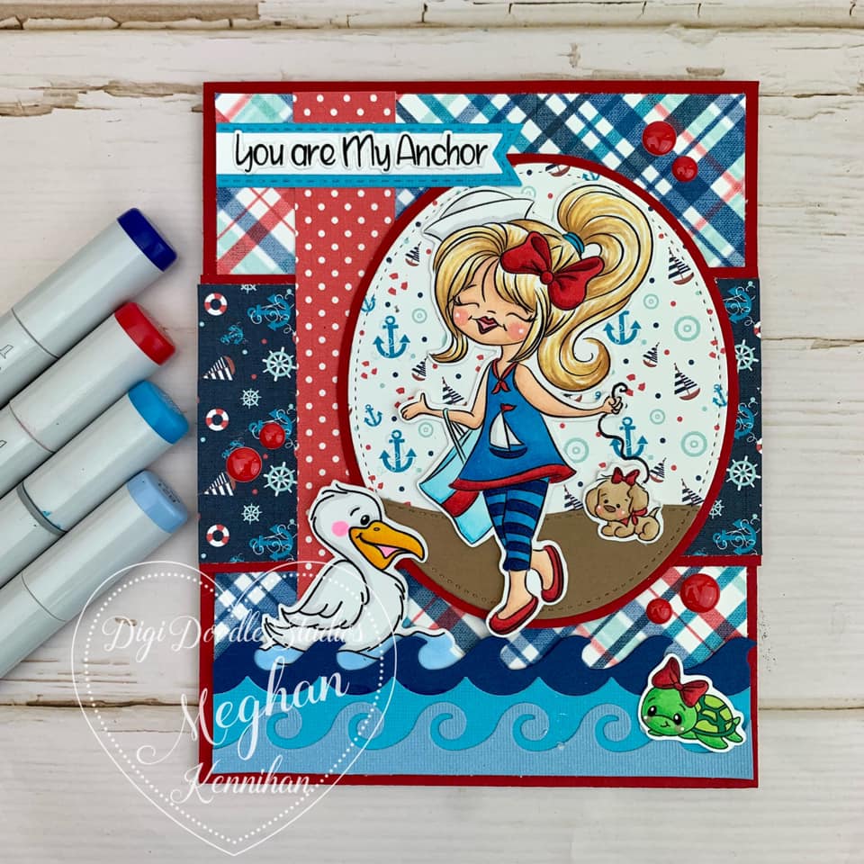 Laine and Sandy Digi Stamp