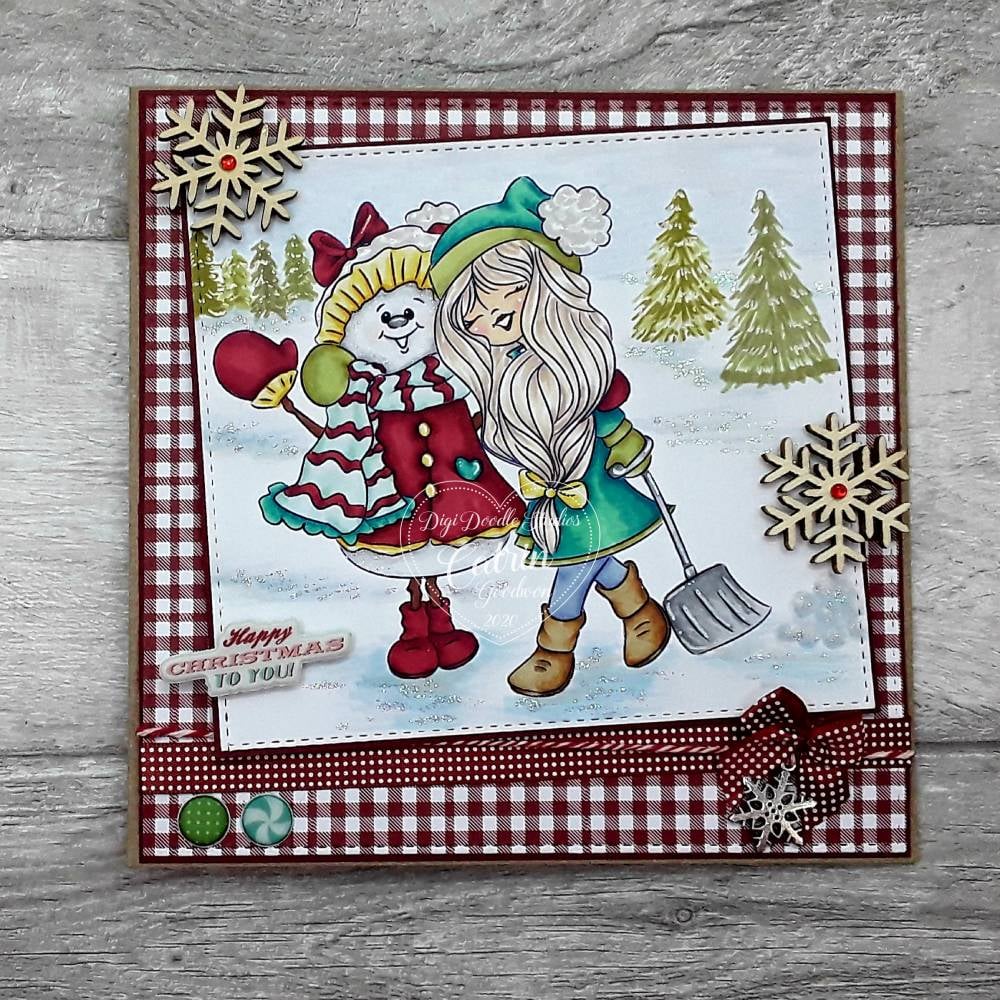 Lucia & Icelyn Digi Stamp