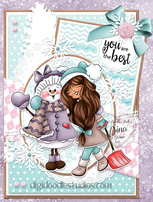 Lucia & Icelyn Digi Stamp