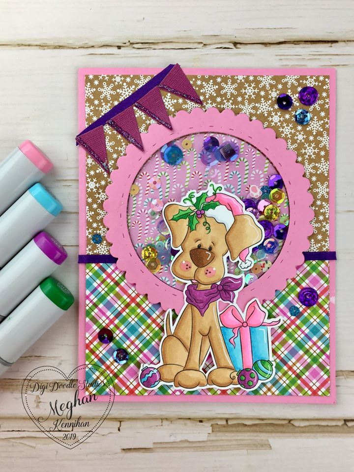 Midnight Prancer Digi Stamp