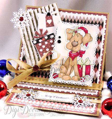 Midnight Prancer Digi Stamp