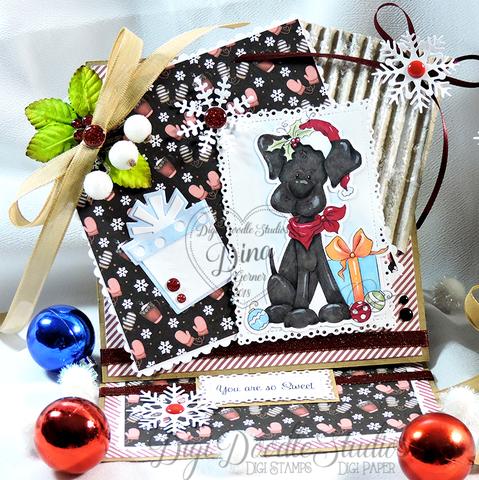 Midnight Prancer Digi Stamp