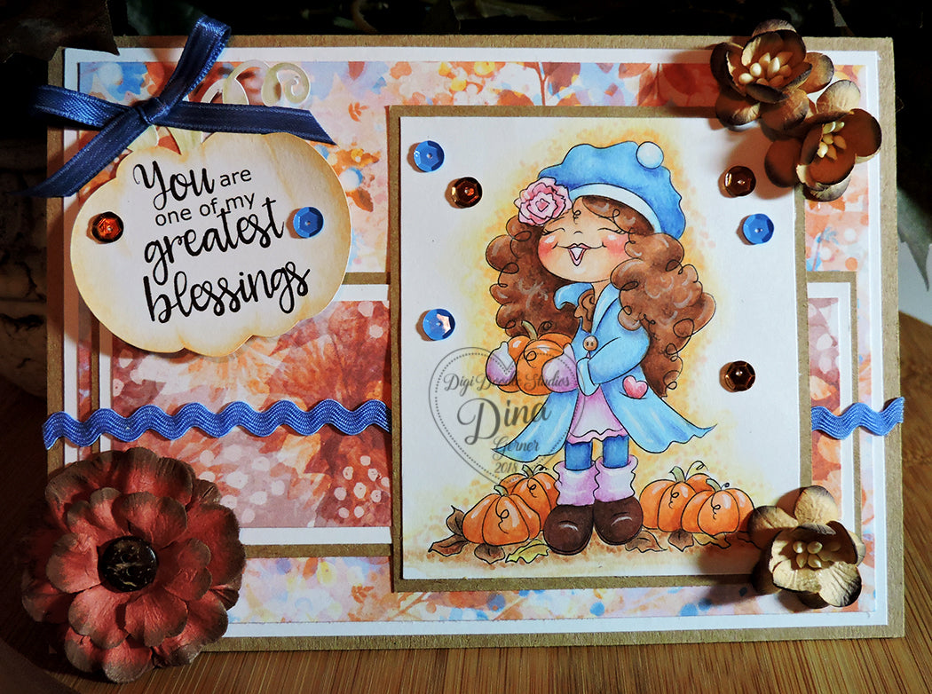 Patti's Pumpkin Patch Digi Stamp